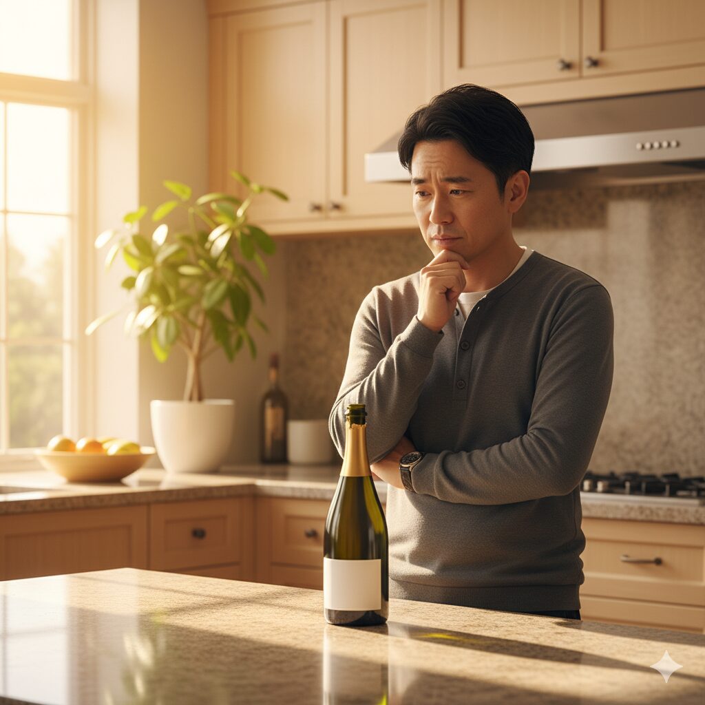 常温でのシャンパンの保存方法はNG